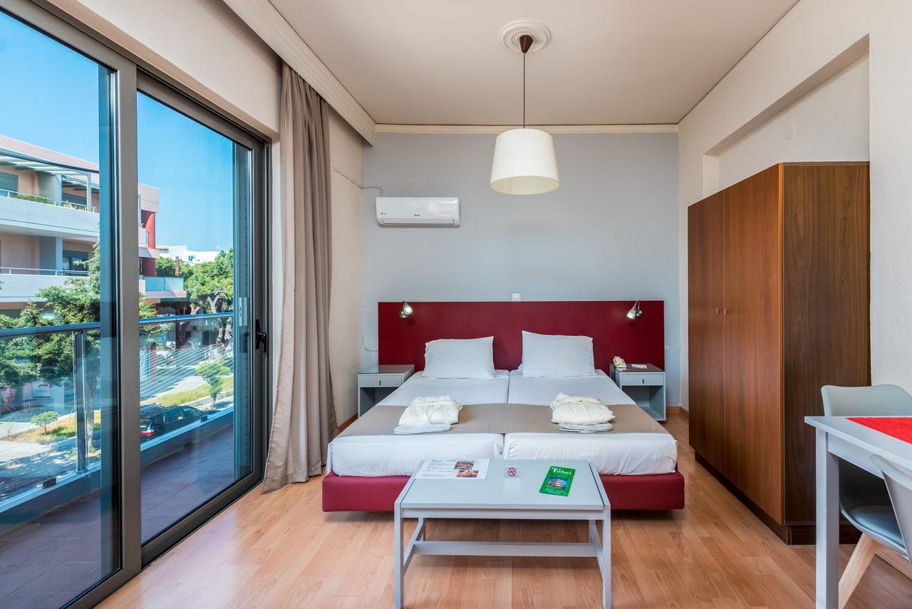 7Palms Aparthotel Rhodes City Exterior foto